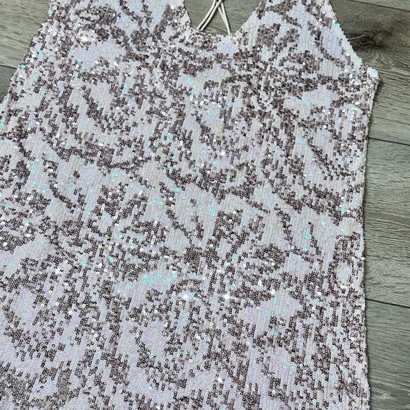 Intimately Free People Rise & Shine Embellished Sequin Mini Slip Dress - Picture 9 of 13